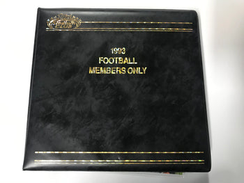 1993 Topps Stadium Club Members Only Football Complete Set