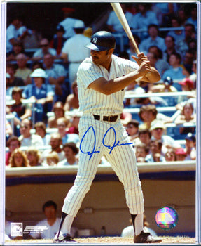 Chris Chambliss Autographed 8X10 Baseball Photo