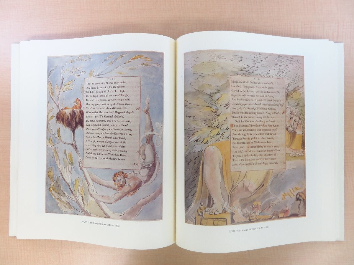 William Blake'S Designs For Edward Young'S Night Thoughts Complete Edition 2 Vol