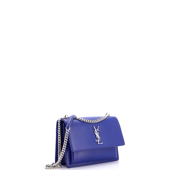 Saint Laurent Sunset Crossbody Bag Leather Medium