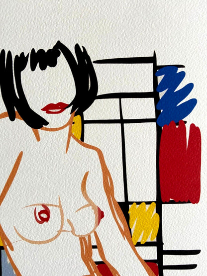 Tom Wesselmann Lithograph Handmade Coa Signed Op Limited Edition