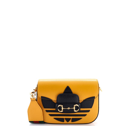 Gucci X Adidas Horsebit 1955 Shoulder Bag Leather Mini