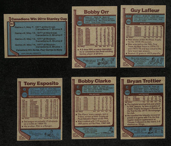 1977-78 Topps Hockey Cards Complete Set (1-264)