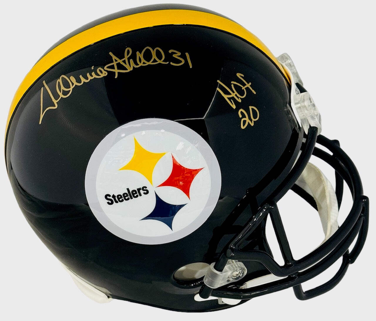 Donnie Shell Signed Replica Full Size Steelers