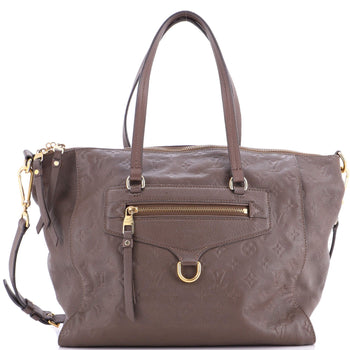 Louis Vuitton Lumineuse Handbag Monogram Empreinte Leather Pm