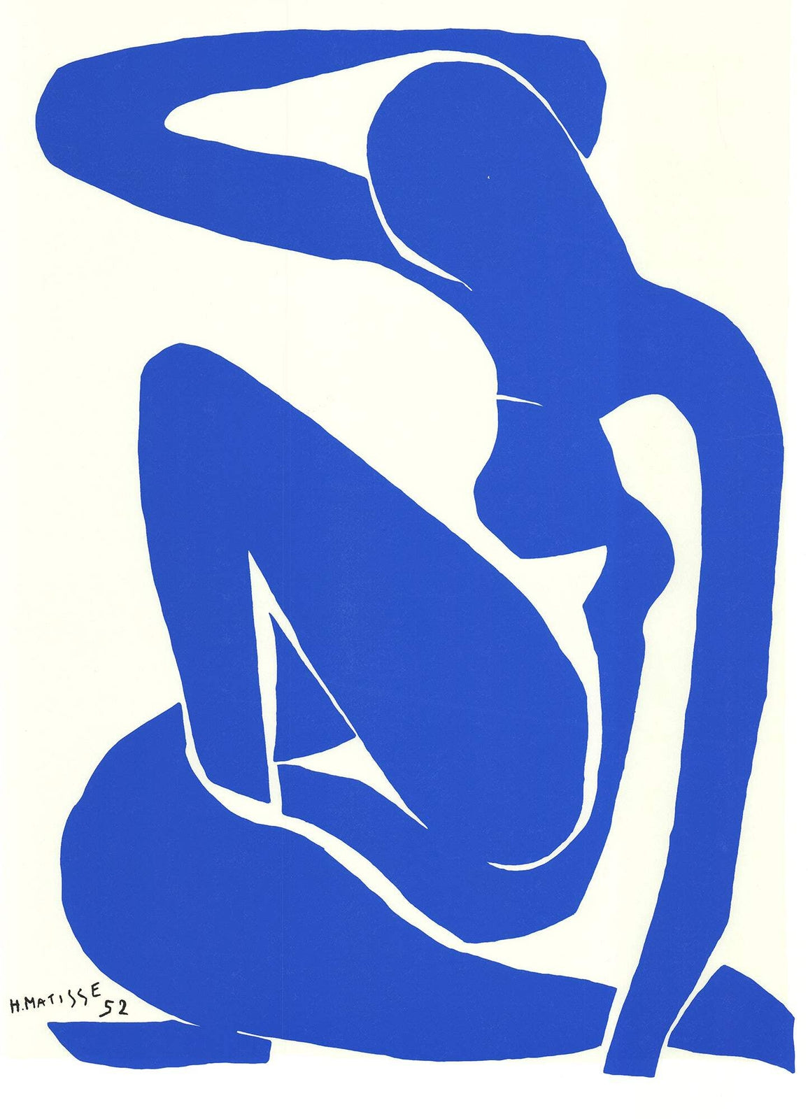 Henri Matisse Blue Nude I " Serigraph Modernism Henri Matisse Blue