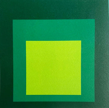 Josef Albers Lithograph Coa Numbered Stamped