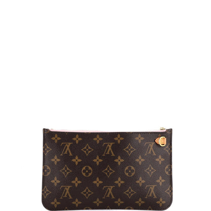 Louis Vuitton Neverfull Pochette Monogram Canvas Large