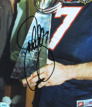John Elway Signed/Auto 8X10 Photo Collage Denver