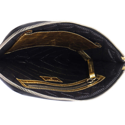 Chanel Votez Coco Pouch Embossed Leather Small