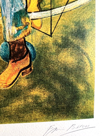 Francis Bacon Lithograph Coa Signed Op Numbered Limited To 275Ex