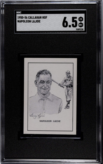 Napoleon Lajoie 1950-56 Callahan Hof Sgc 6.5