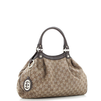 Gucci Sukey Tote Gg Canvas Medium