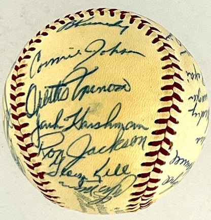 1955 Chicago White Sox Team Signed Baseball (30)