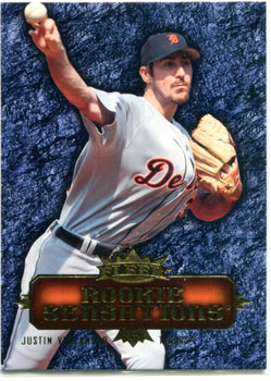 Justin Verlander 2007 Fleer Rookie Sensations Card