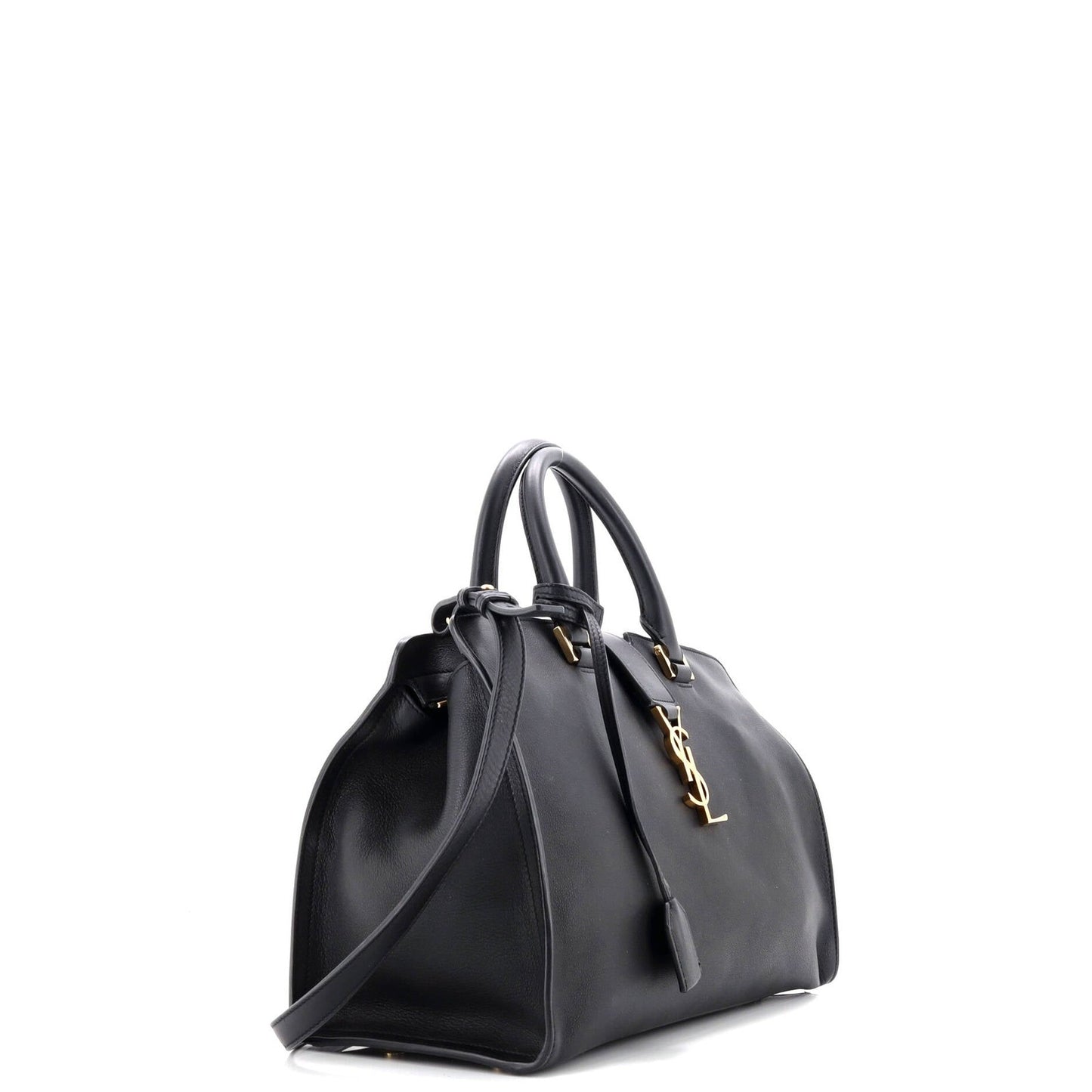 Saint Laurent Monogram Cabas Leather Small