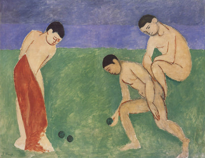 Henri Matisse Joueurs De Boules " Offset Lithograph Mod