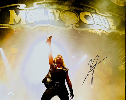 Vince Neil Autographed 16X20 Motley Crue Photo (Jsa Witness)