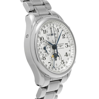 Longines Master Collection L2.673.4.78.6 Silver Men'S Used Watch #4121