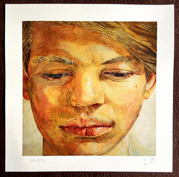 Lucian Freud Lithograph Coa Signed Numbered