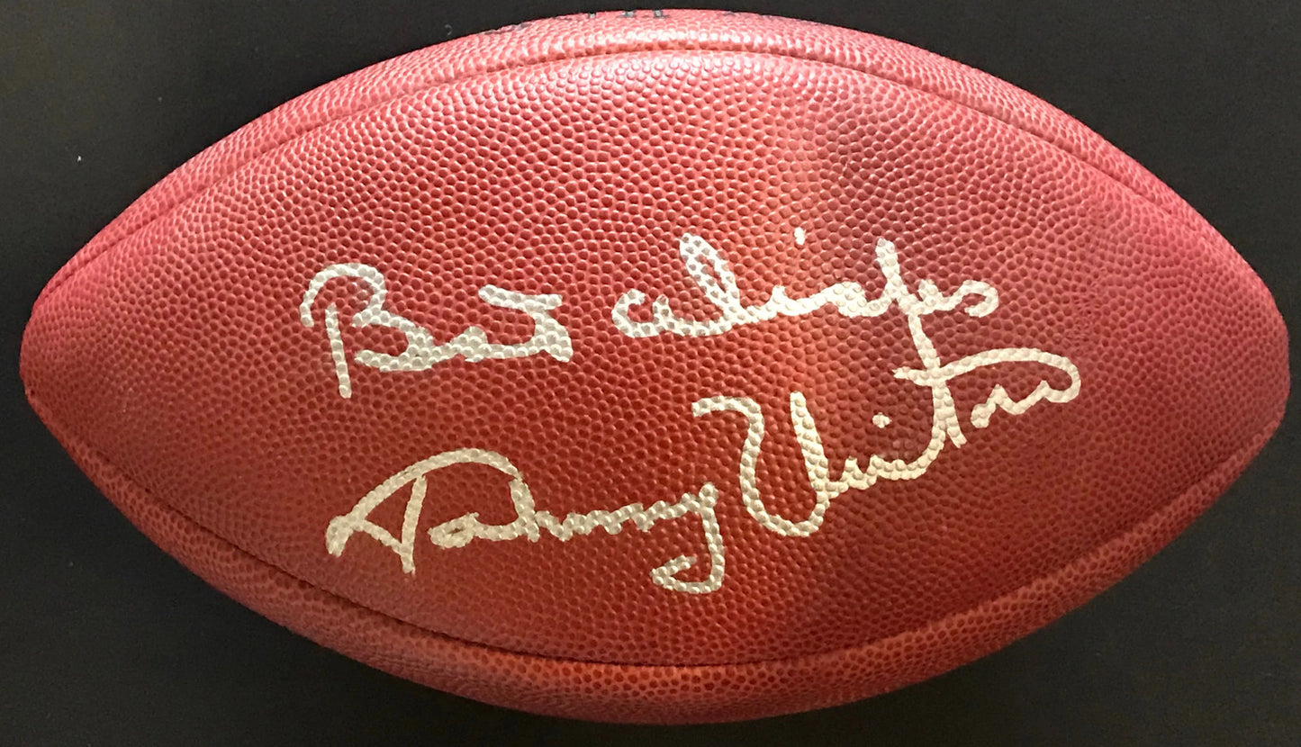 Johnny Unitas Autographed Official Nfl Football (Jsa)