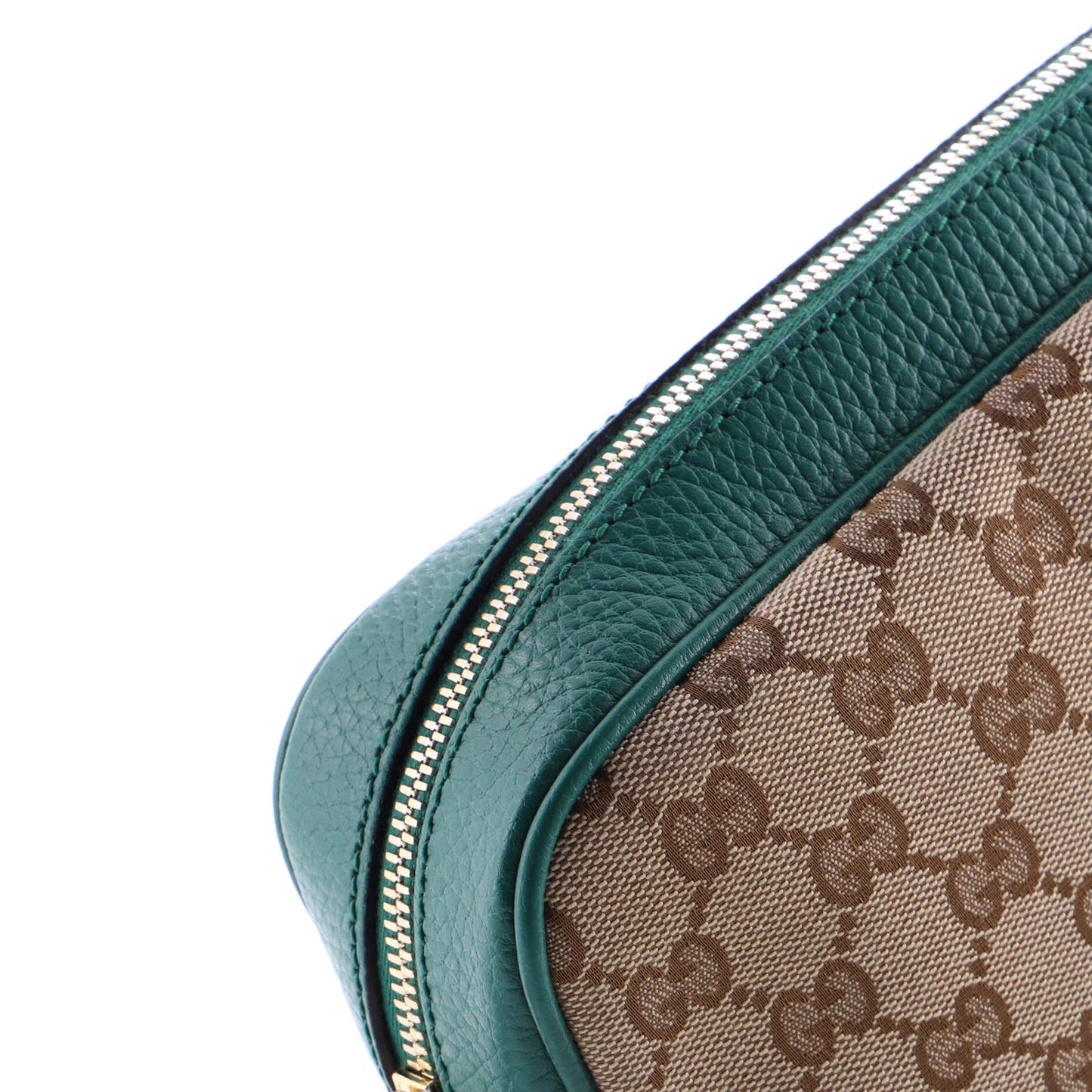 Gucci Bree Disco Crossbody Bag Gg Canvas With Leather Mini