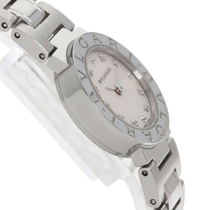 Bvlgari Bvlgari Bvlgari 12P Diamond Watches Bb23Ss Stainless Steel/Stainless...
