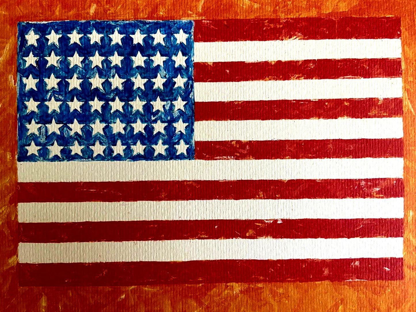 Jasper Johns Lithograph Met Museum Coa Numbered Crayon Signed Op