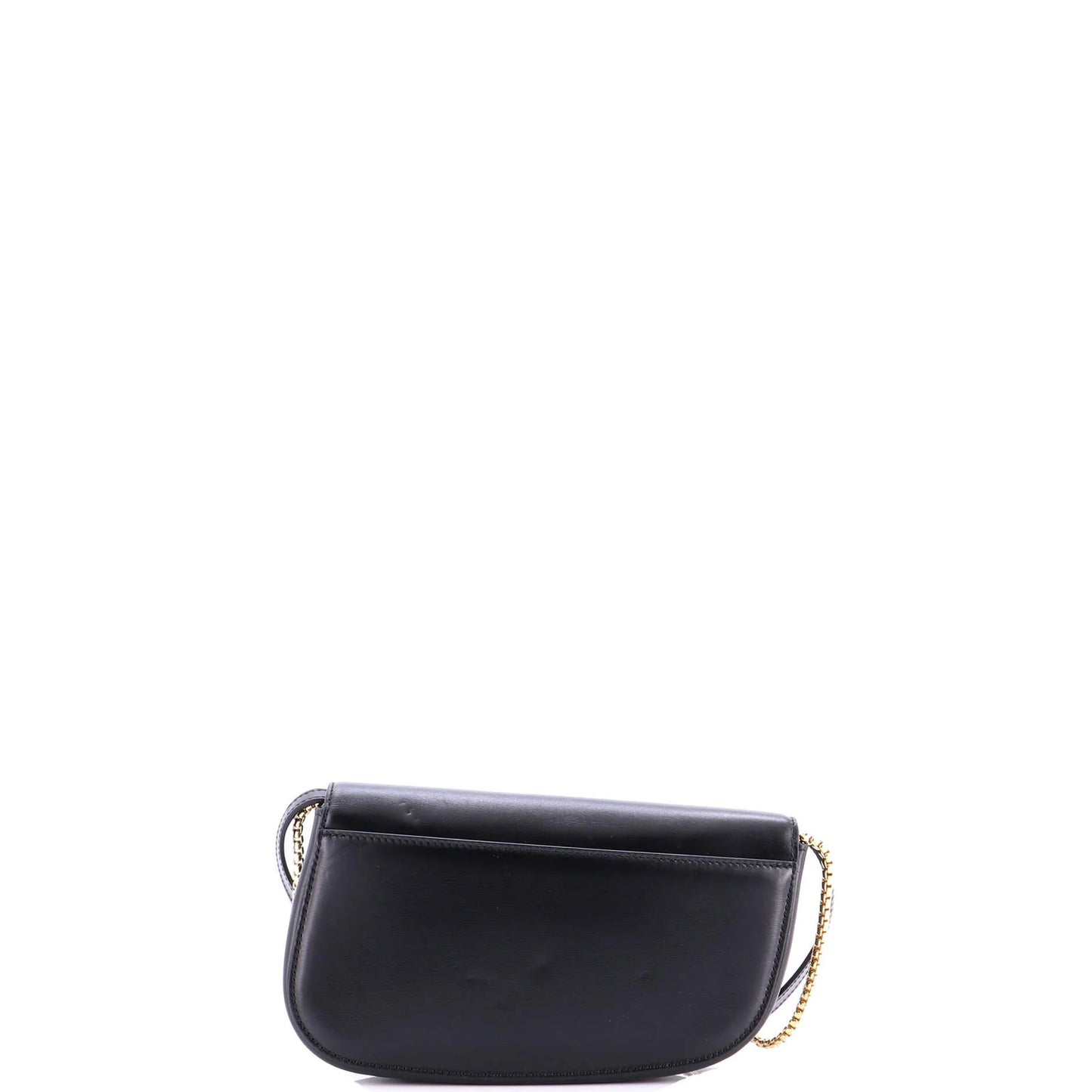 Salvatore Ferragamo Fiamma Chain Crossbody Bag Leather Xs