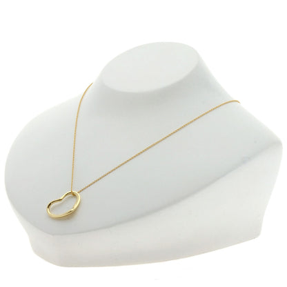 Tiffany&Co.   Necklace Open Heart K18 Yellow Gold