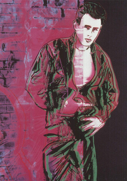 Andy Warhol Ads: Rebel Without A Cause (James Dean) " Poster