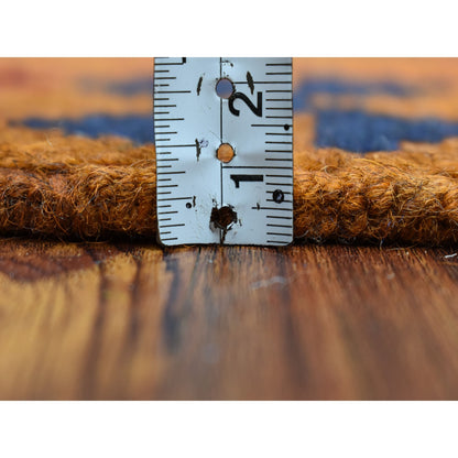 6'X7'10" Geometric Design Hand Made Wool Colorful Afghan Tribal Rug