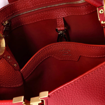 Louis Vuitton Capucines Bag Leather Pm