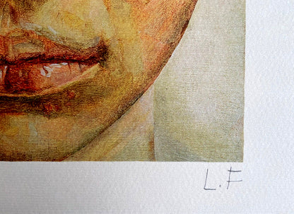 Lucian Freud Lithograph Coa Signed Numbered