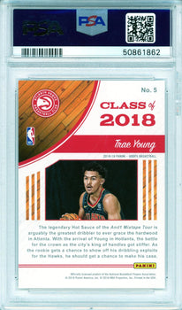Trae Young 2018 Panini Hoops Class Of 2018 Rookie