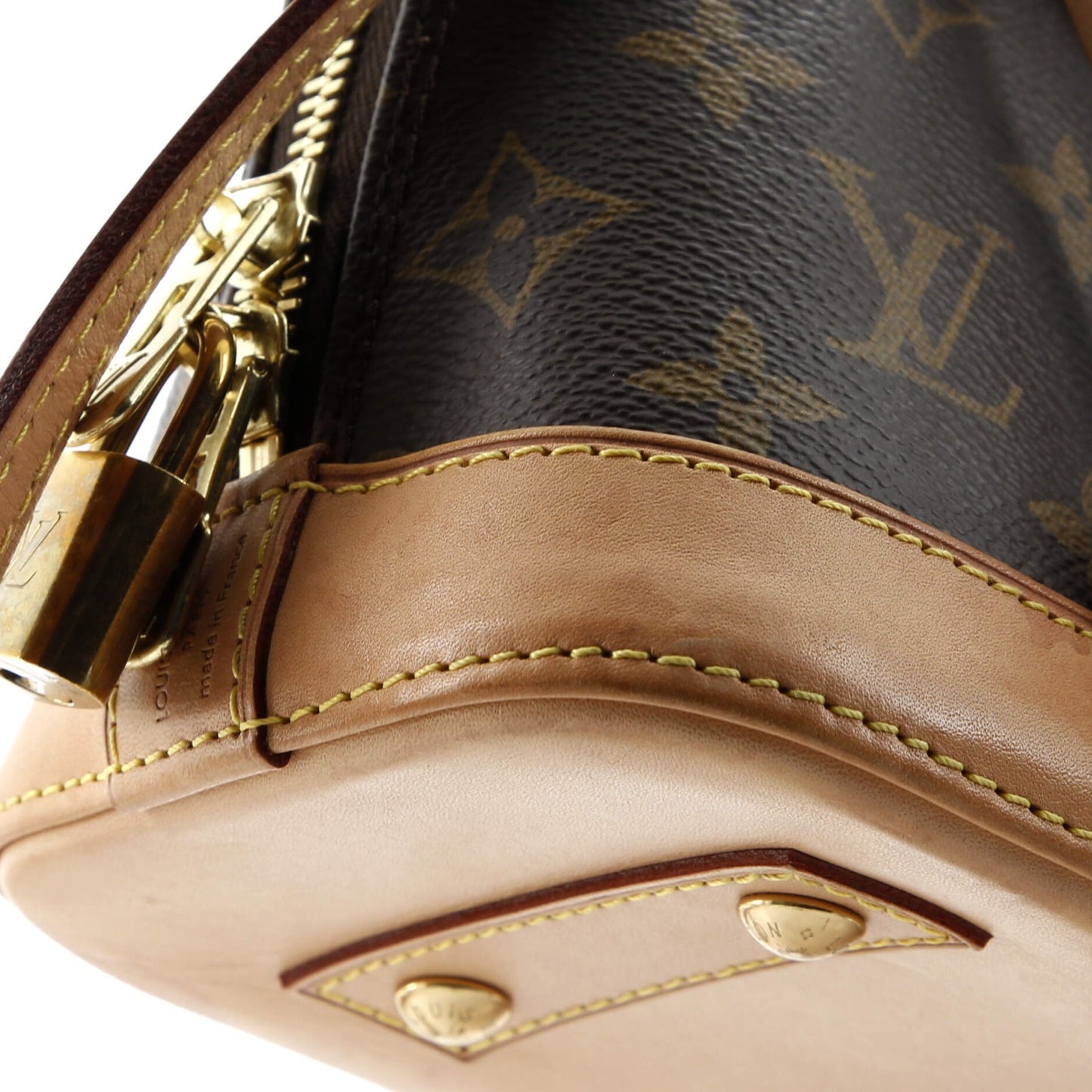 Louis Vuitton Alma Handbag Monogram Canvas Bb