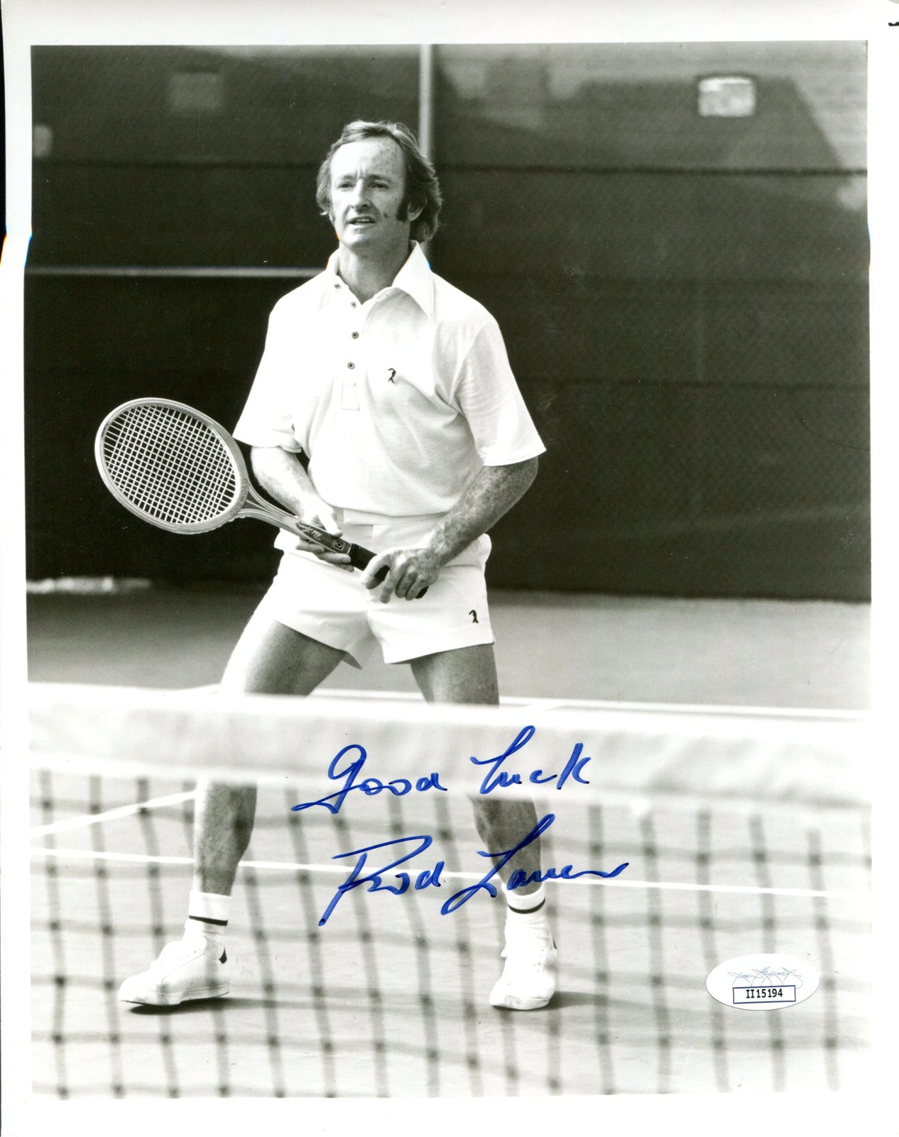 Rod Laver Autographed 8X10 Photo (Jsa)
