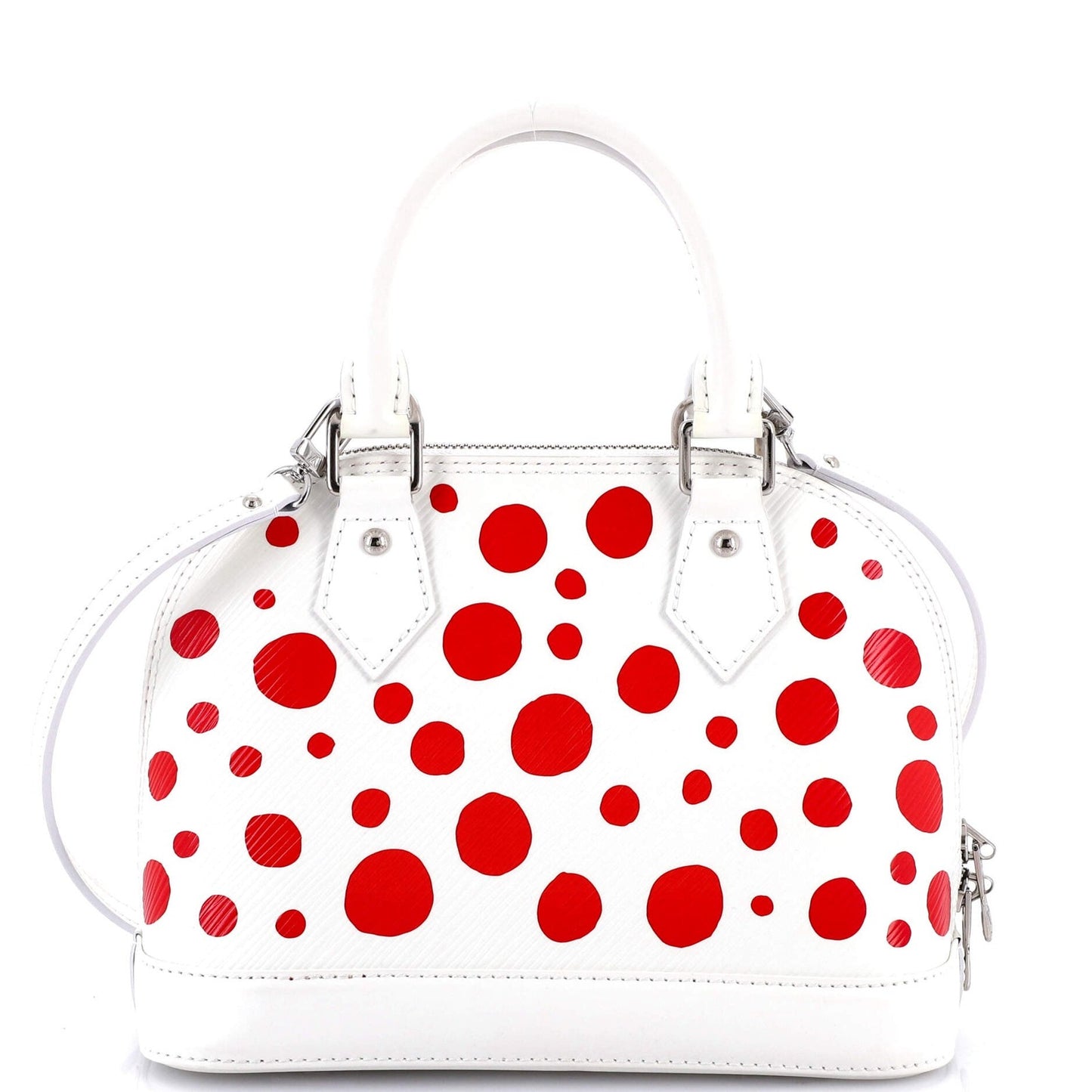 Louis Vuitton Alma Handbag Yayoi Kusama Infinity Dots Epi Leather Bb