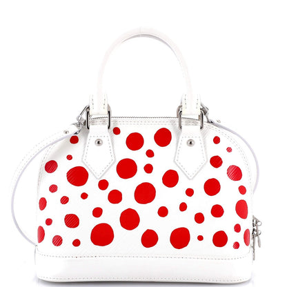 Louis Vuitton Alma Handbag Yayoi Kusama Infinity Dots Epi Leather Bb