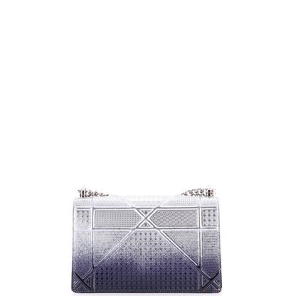 Christian Dior Diorama Flap Bag Cannage Embossed Calfskin Medium