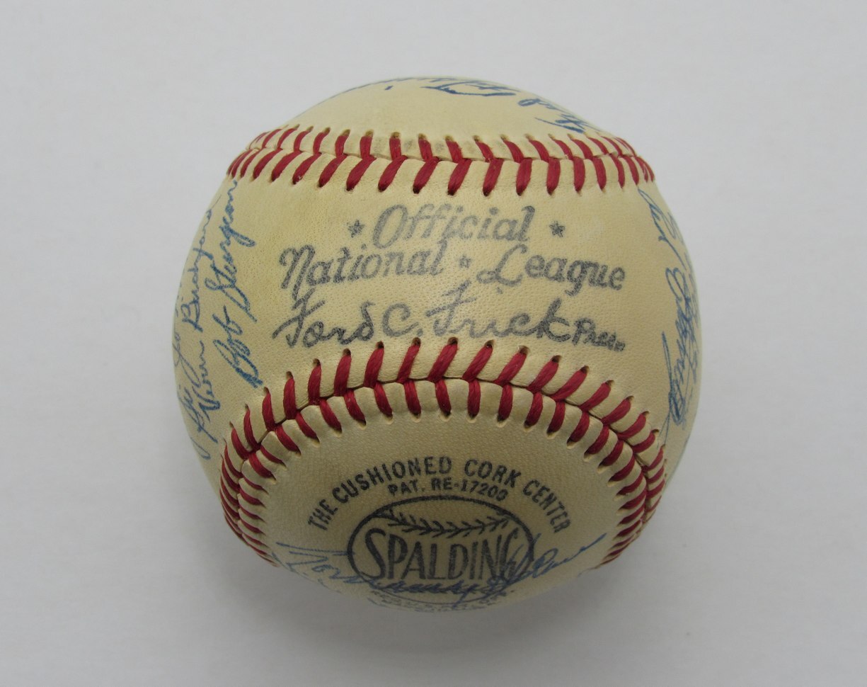 1948 Boston Braves Nl Champs Team Signed By 27