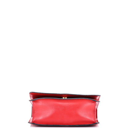 Prada Chain Flap Crossbody Bag Saffiano Leather Mini