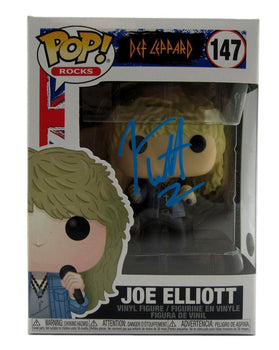 Joe Elliott Autographed Funko Pop! #147 Figurine