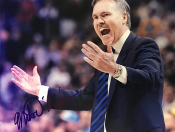 Mike D' Antoni Signed New York Knicks 8X10 Photo