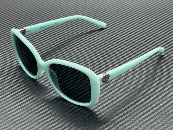 TIFFANY TF4257U 845087 Tiffany Blue Dark Grey Women's 56 mm Sunglasses