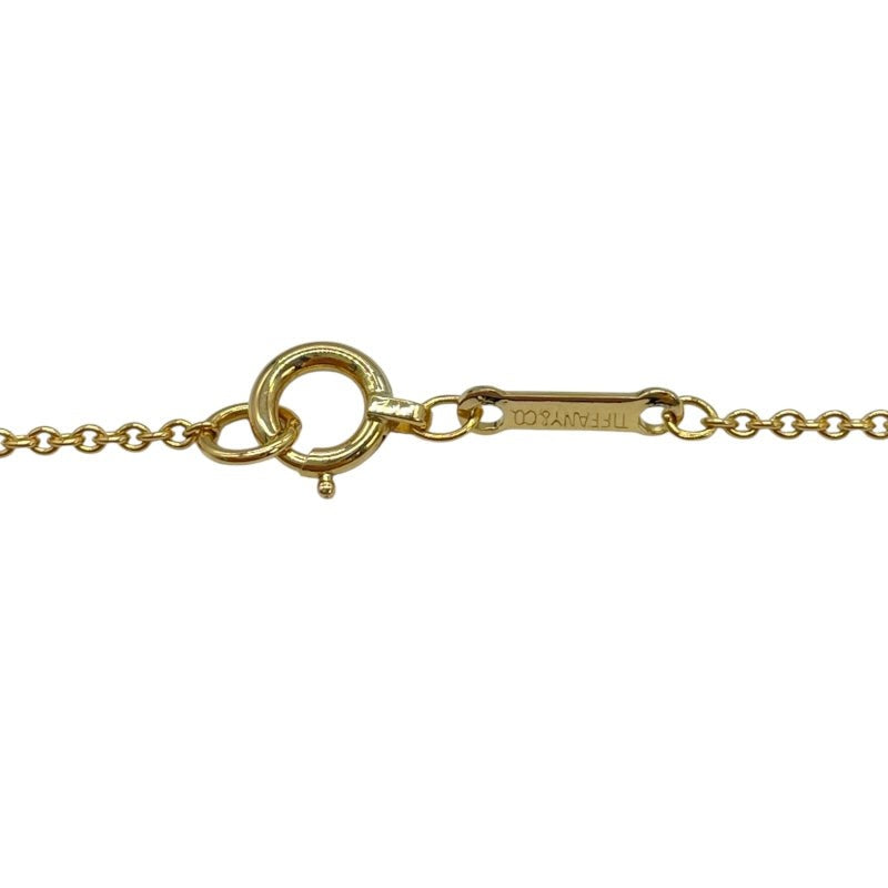 Tiffany & Co. Bean Necklace Yellow Gold K18Yg