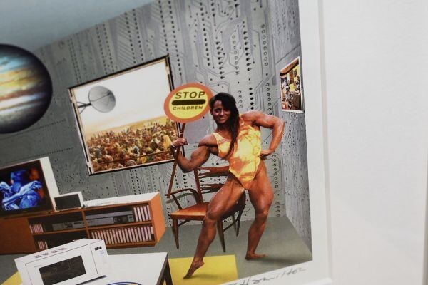 Richard Hamilton 1993 Original Color Laser Print