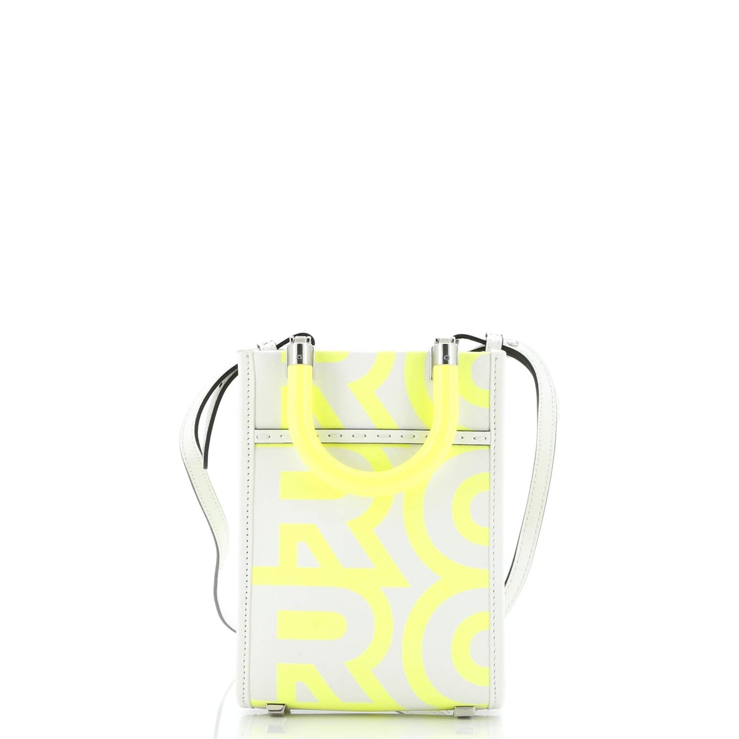 Fendi X Marc Jacobs Sunshine Shopper Tote Printed Leather Mini