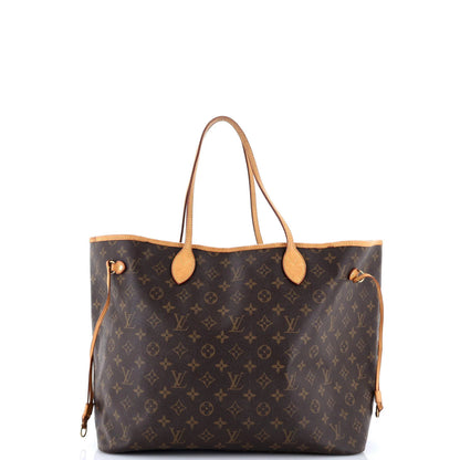 Louis Vuitton Neverfull Tote Monogram Canvas Gm