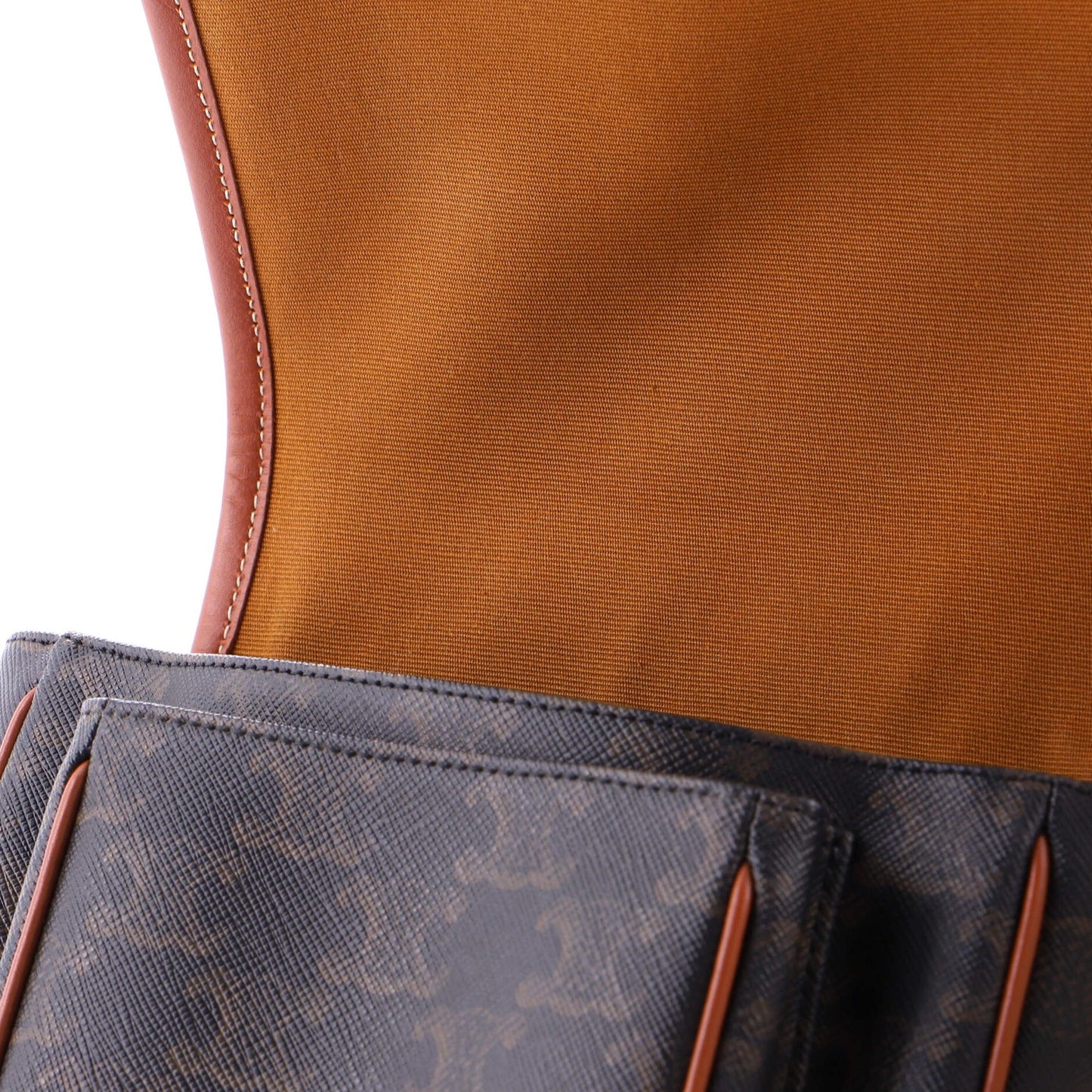 Medium Celine Folco Bag Triomphe Coated Canvas